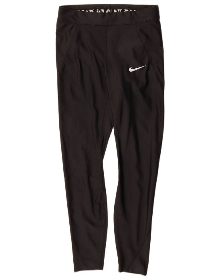Leggings Nike Dri Fit da donna UK 8 Small Nero Poliestere