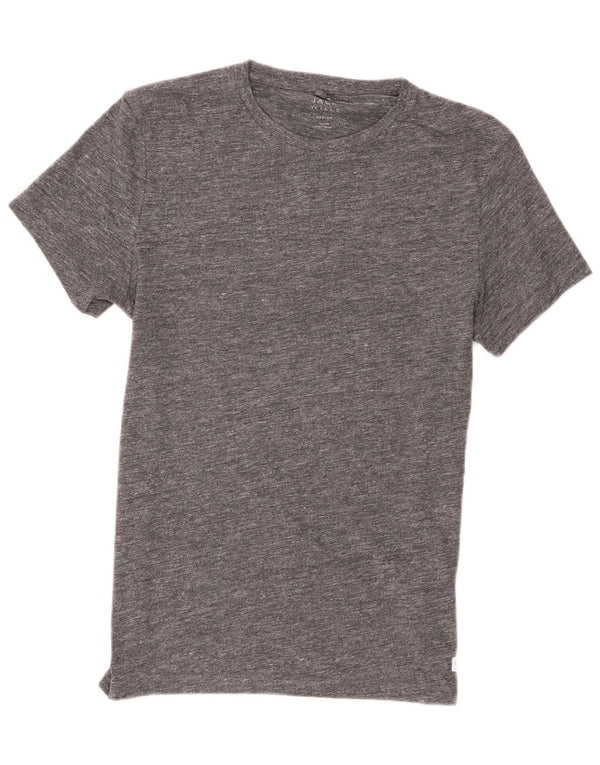 T-shirt regolare a maniche corte da uomo Jack Wills Top grigio medio chiazzato