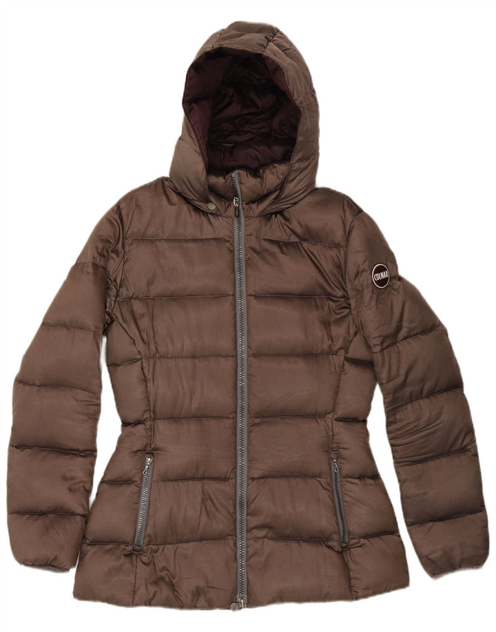 Giacca imbottita con cappuccio Colmar Donna IT 46 Large Marrone