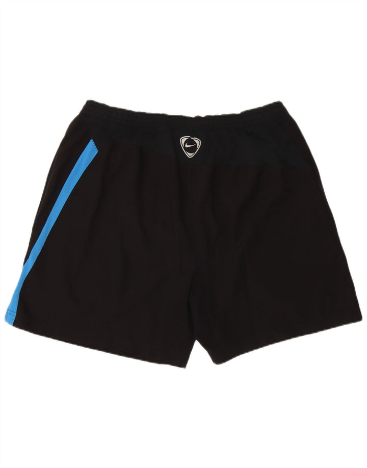 Pantaloncini sportivi da uomo Nike Medium Black Colourblock in poliestere