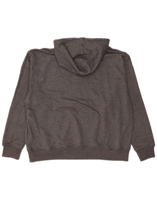 Felpa con cappuccio grafica da uomo Champion XL in cotone grigio
