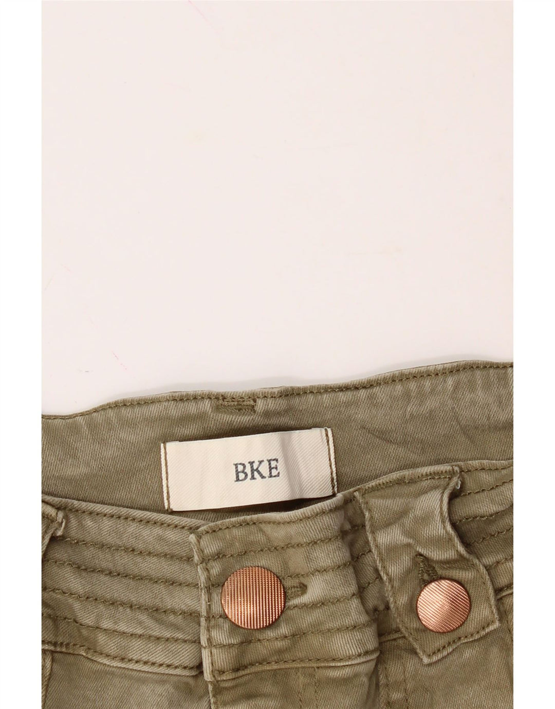 BKE Womens Casual Shorts W27 Small  Beige Modal Vintage BKE and Second-Hand BKE from Messina Hembry 