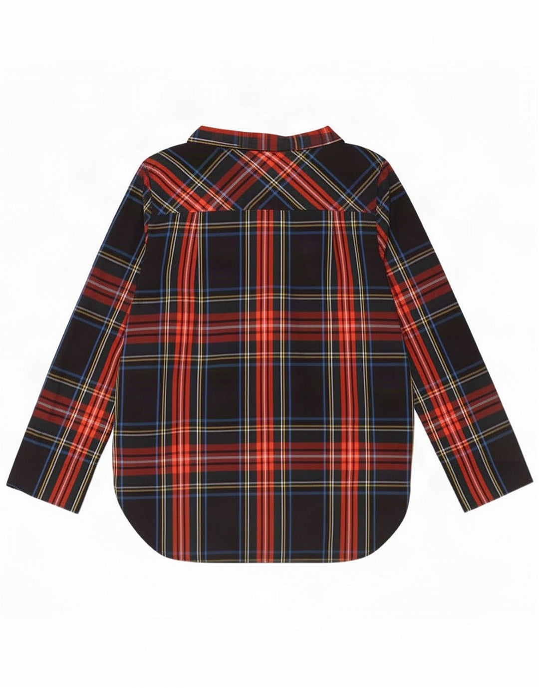 J. Crew Camicetta a maniche lunghe da donna Top US 8 Plaid multicolore medio