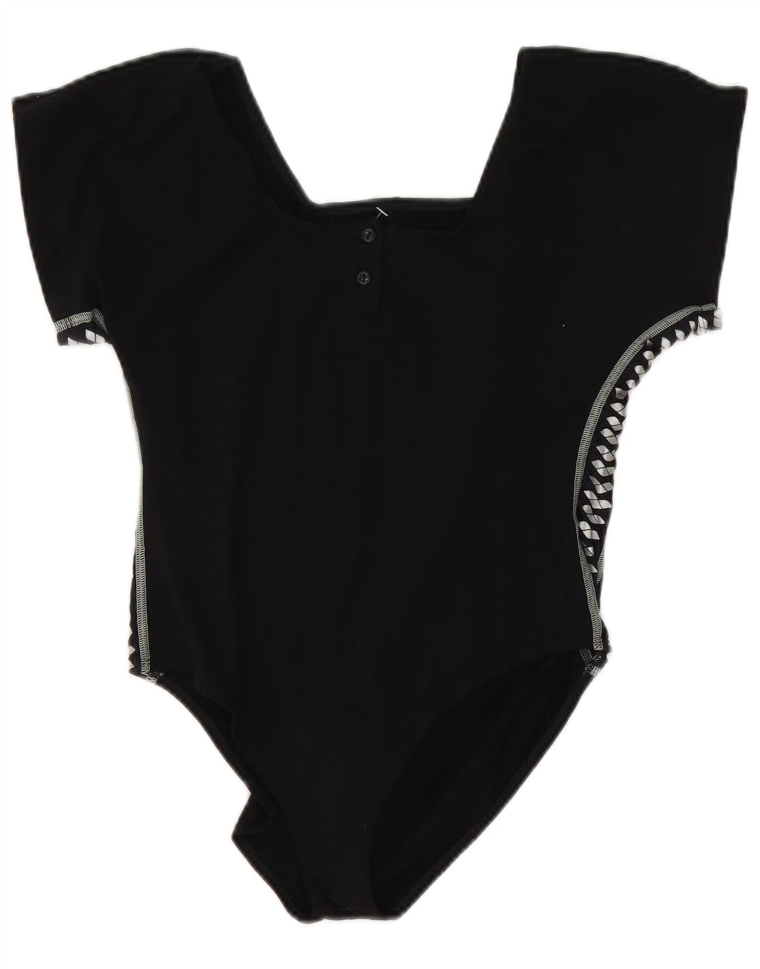 Costume da bagno grafico da donna Arena IT 40 piccolo cotone nero