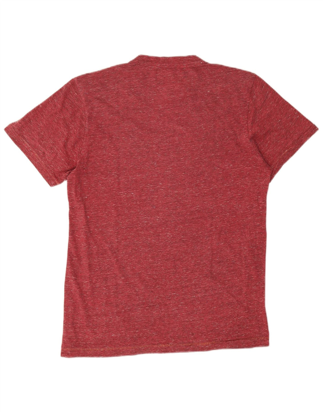 Desigual Maglietta grafica da uomo Top Small Maroon Flecked