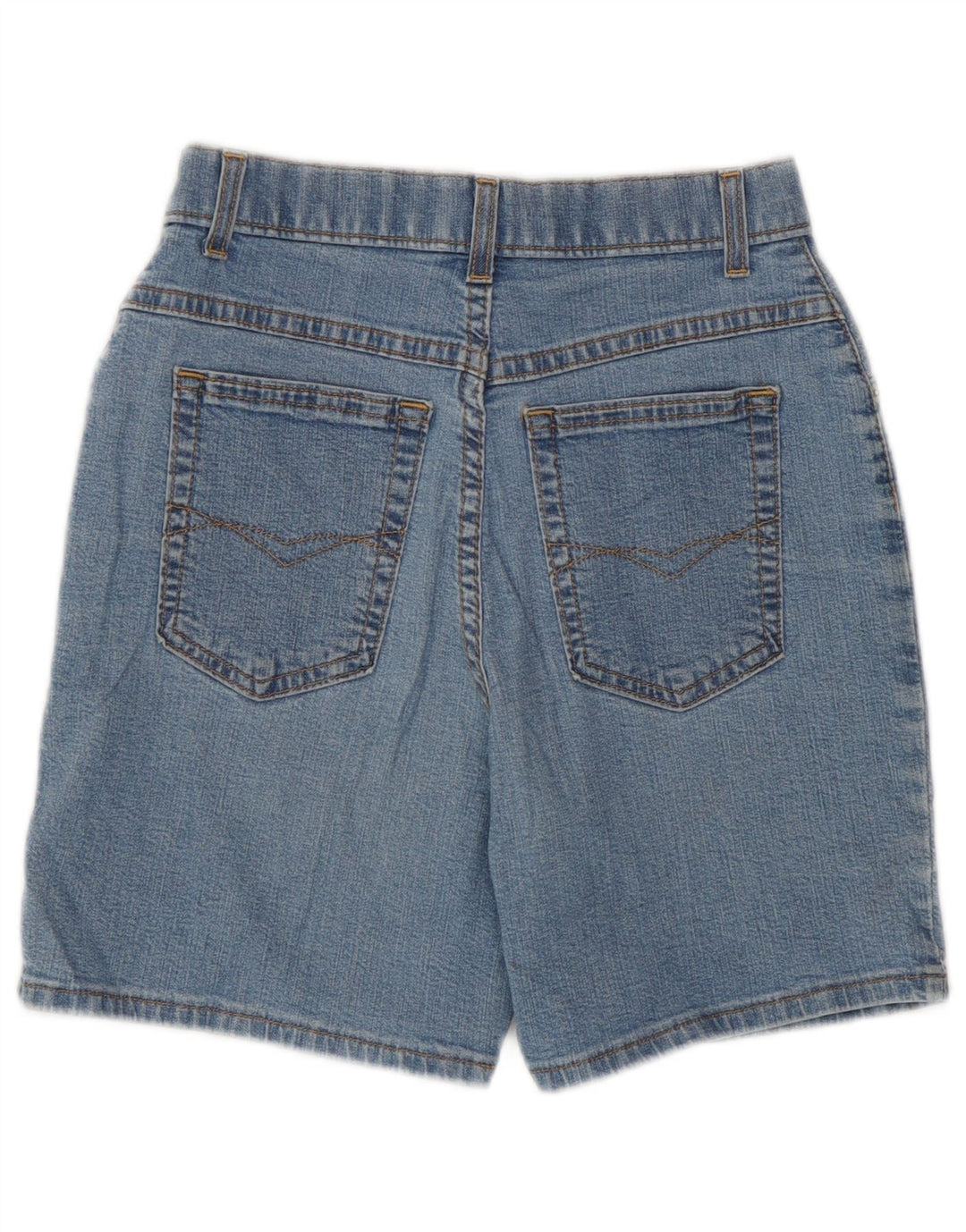 Pantaloncini di jeans da donna Marks & Spencer UK 8 piccoli W23 cotone blu