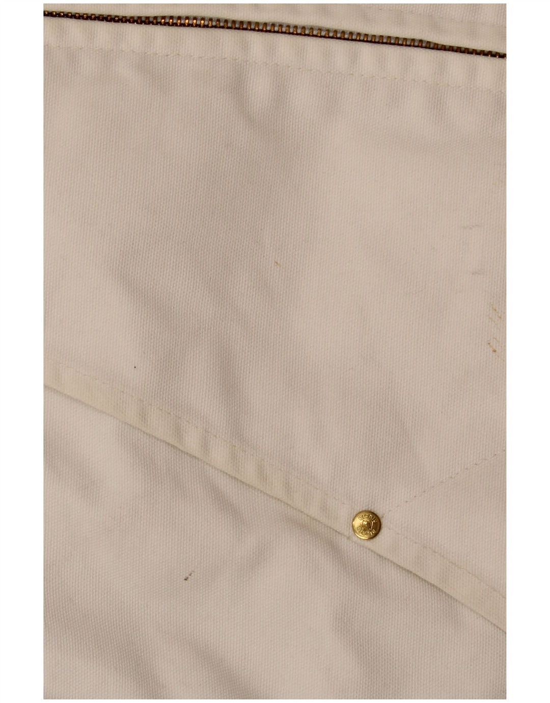 Giacca bomber con cappuccio da uomo Richlu UK 40 grande cotone bianco sporco