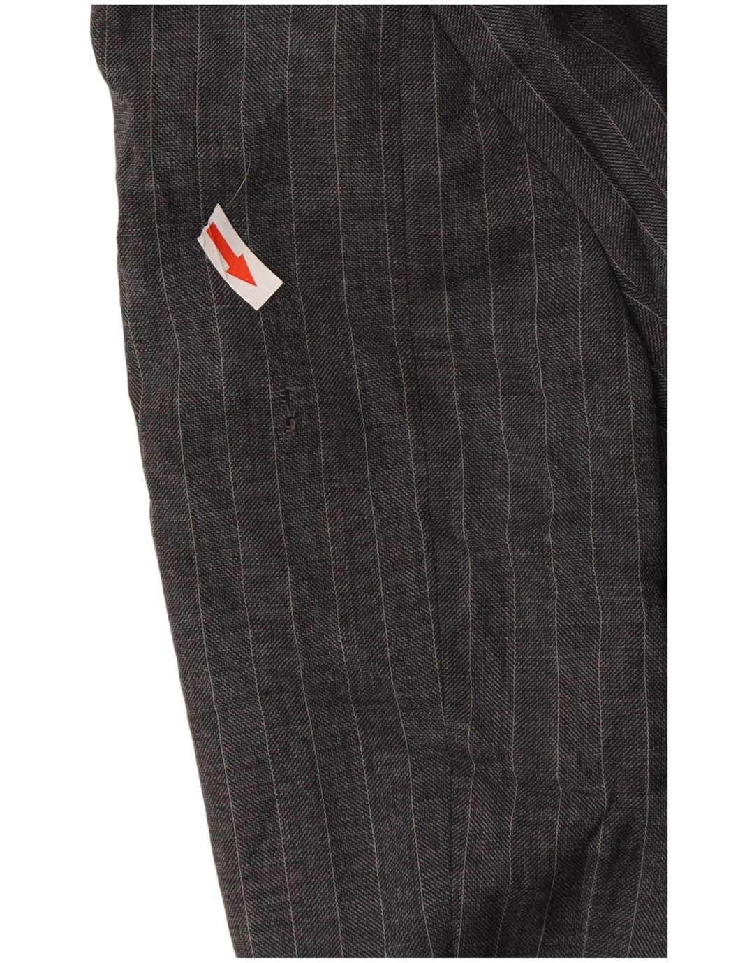 Giacca blazer a 2 bottoni da uomo Marks & Spencer UK 44 XL lana gessata grigia