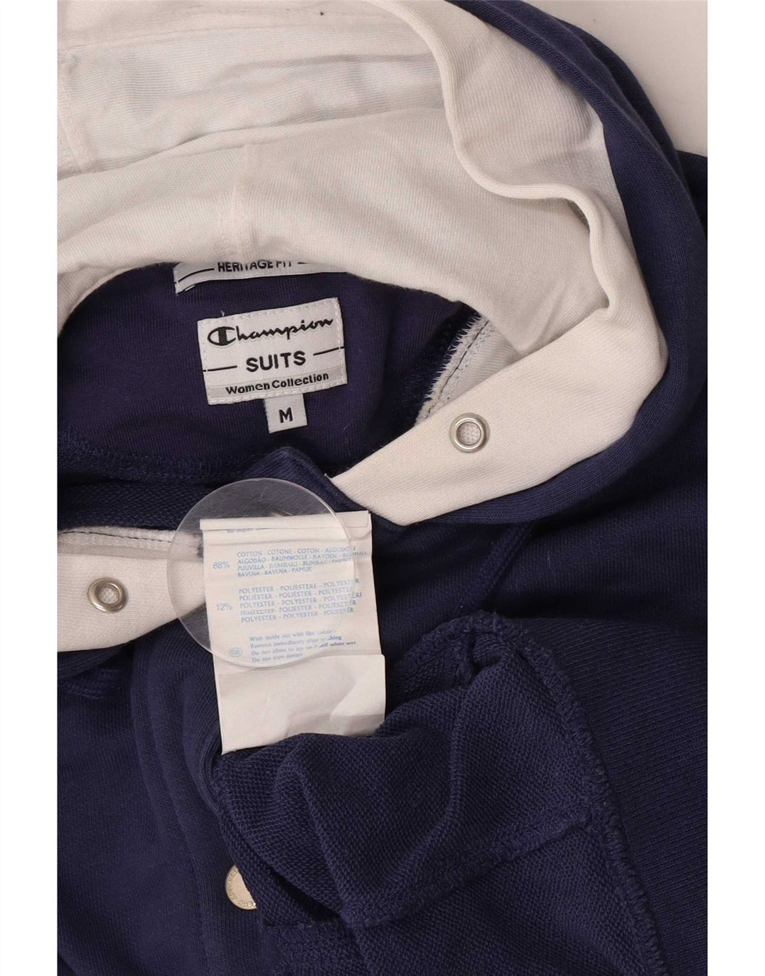 Giacca college da donna Champion Heritage Fit UK 14 medio blu navy