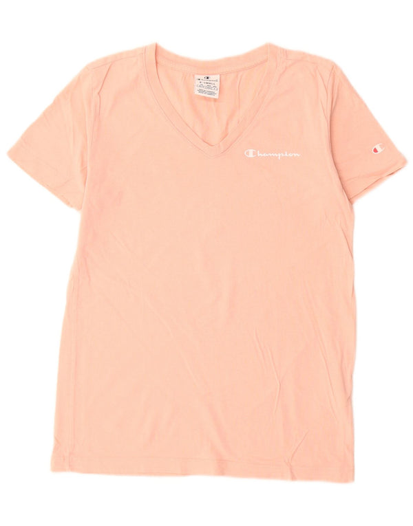 T-shirt da donna Champion Top UK 6 XS cotone rosa