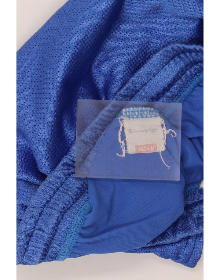 Pantaloncini sportivi da uomo CHAMPION blu medio in poliammide