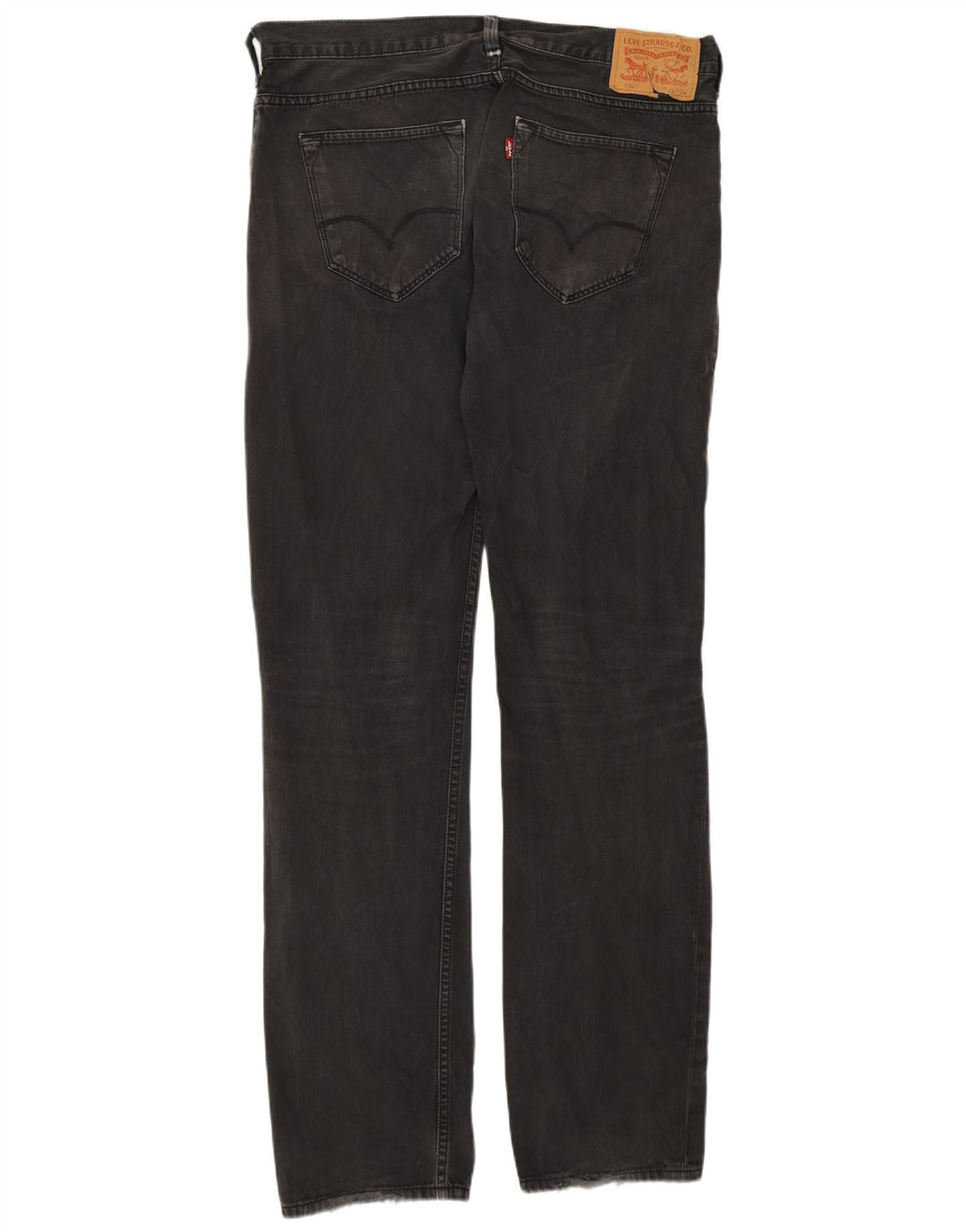 Levi's Uomo 504 Jeans dritti W33 L34 Cotone grigio