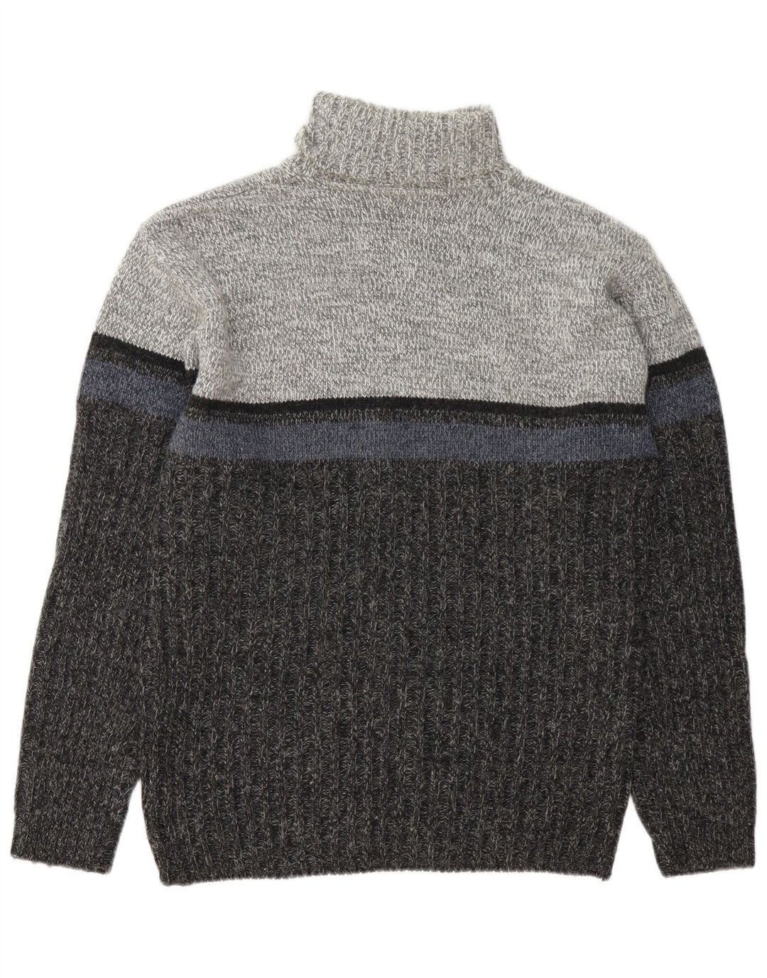 Maglione maglione a collo alto da uomo C&A Canda, grande, color grigio
