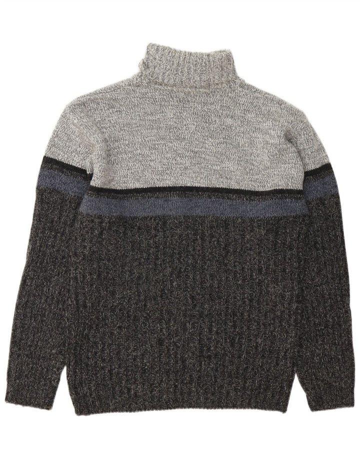 Maglione maglione a collo alto da uomo C&A Canda, grande, color grigio