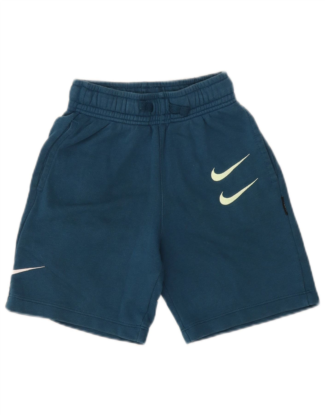 Pantaloncini sportivi con grafica NIKE da ragazzo 8-9 anni piccoli in cotone blu