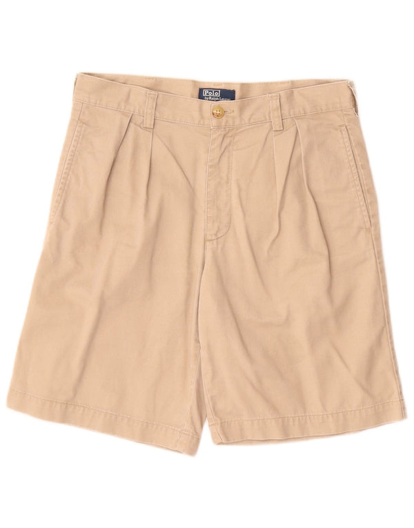 Pantaloncini chino da bambino Polo Ralph Lauren 11-12 anni W28 in cotone beige