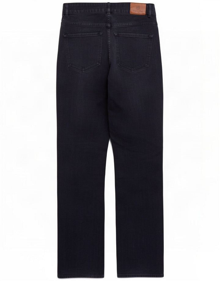Massimo Dutti Jeans dritti da donna EU 38 Small W28 L33 Blu navy
