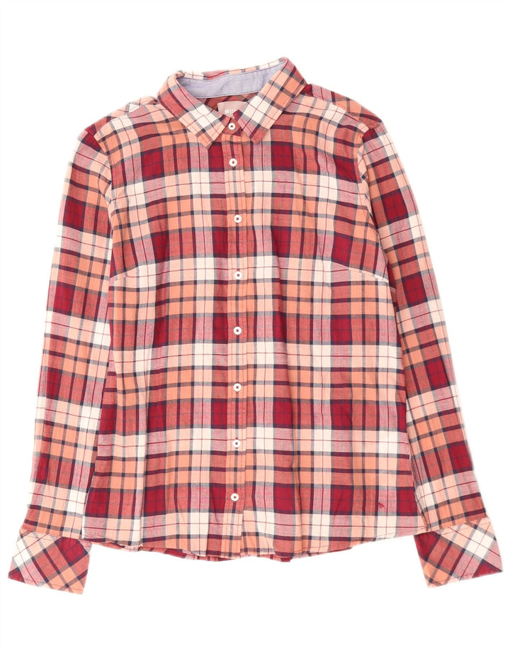 Camicia da donna Mustang EU 36 cotone a quadri rosa piccolo