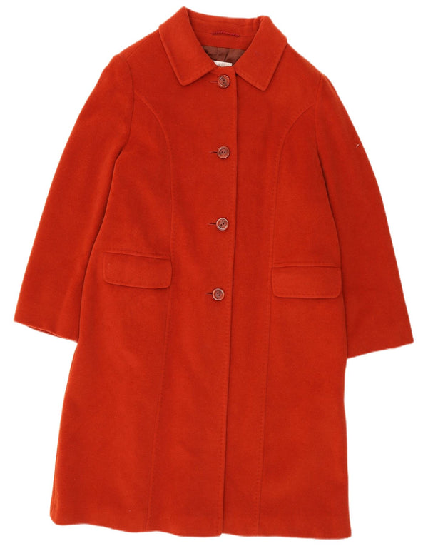 Cappotto da donna Marcona UK 20 2XL Lana vergine rossa