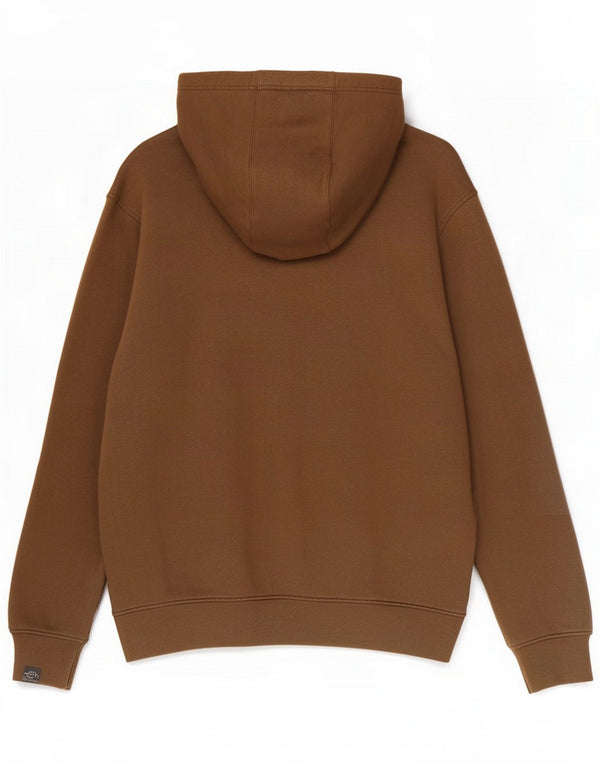 The North Face Mens Graphic Hoodie Jumper 2XL Brown Cotton