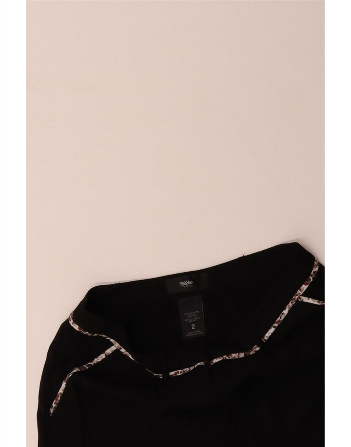 Pantaloncini chino da donna MOSSIMO US 2 XS W28 poliestere nero