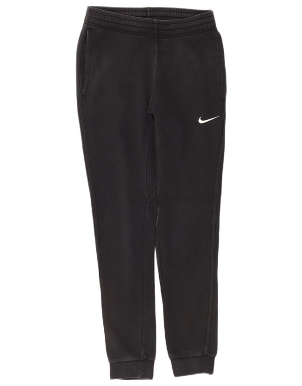 Pantaloni della tuta da donna Nike Joggers UK 6 XS cotone nero