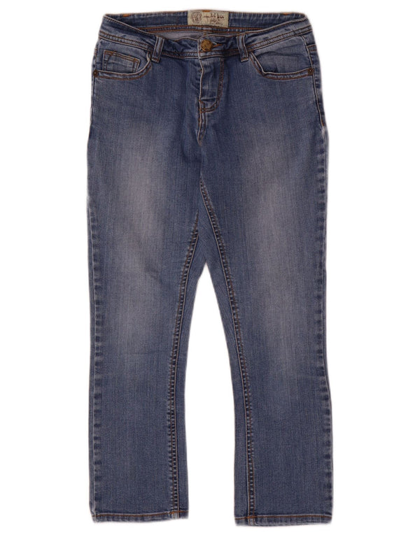 Fat Face Womens Cropped Jeans UK 6 XS W24 L23 Blue