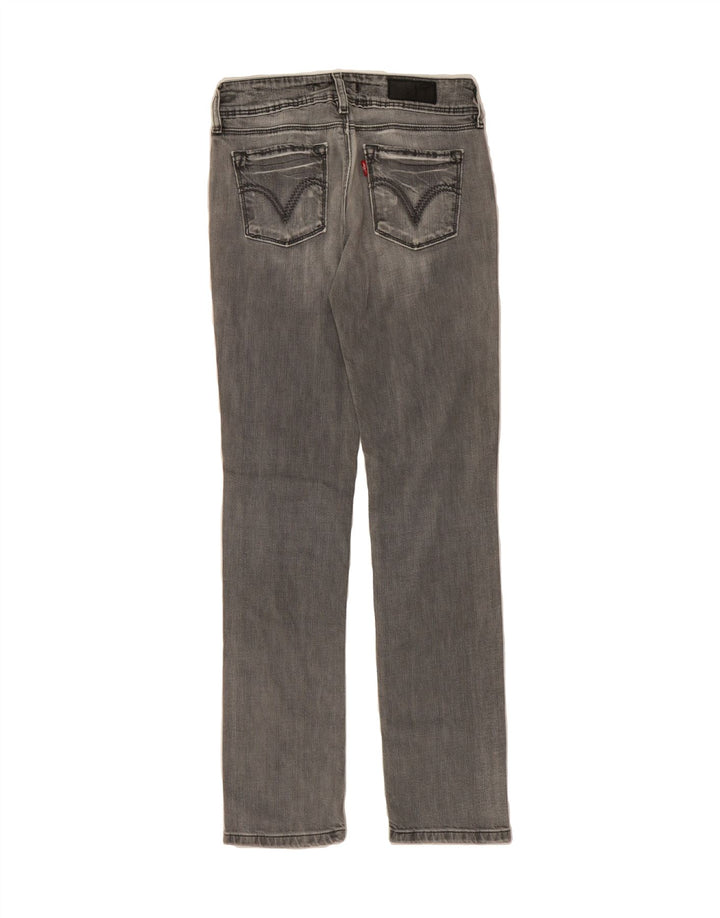 LEVI'S Womens 571 Slim Jeans W27 L32 Grey Cotton Vintage Levi's and Second-Hand Levi's from Messina Hembry 