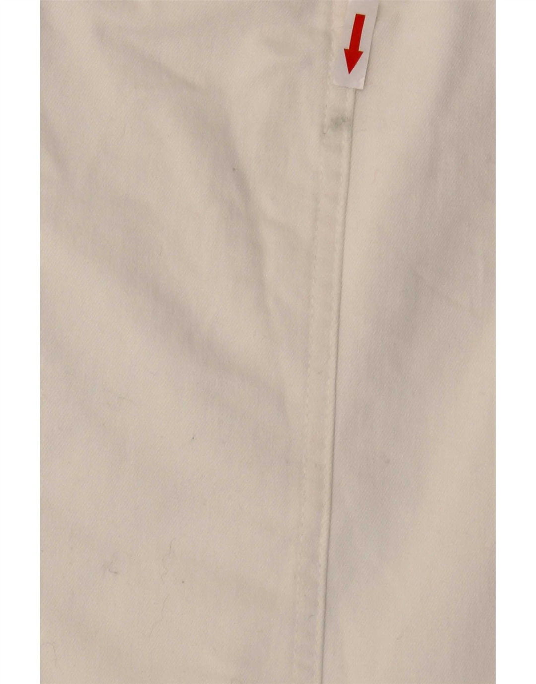 Gonna in denim da donna M&Co UK 10 piccola W30 cotone bianco