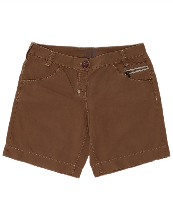 Pantaloncini casual da donna Murphy & Nye W30 cotone marrone medio
