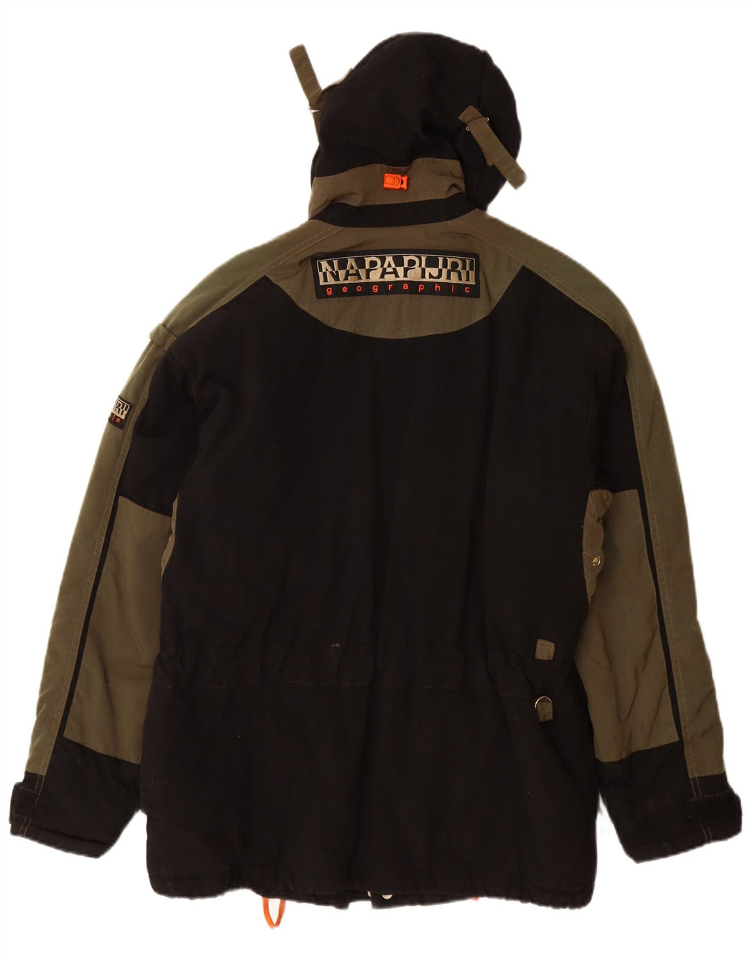 Giacca a vento con cappuccio da uomo NAPAPIJRI UK 38 media nera in poliammide
