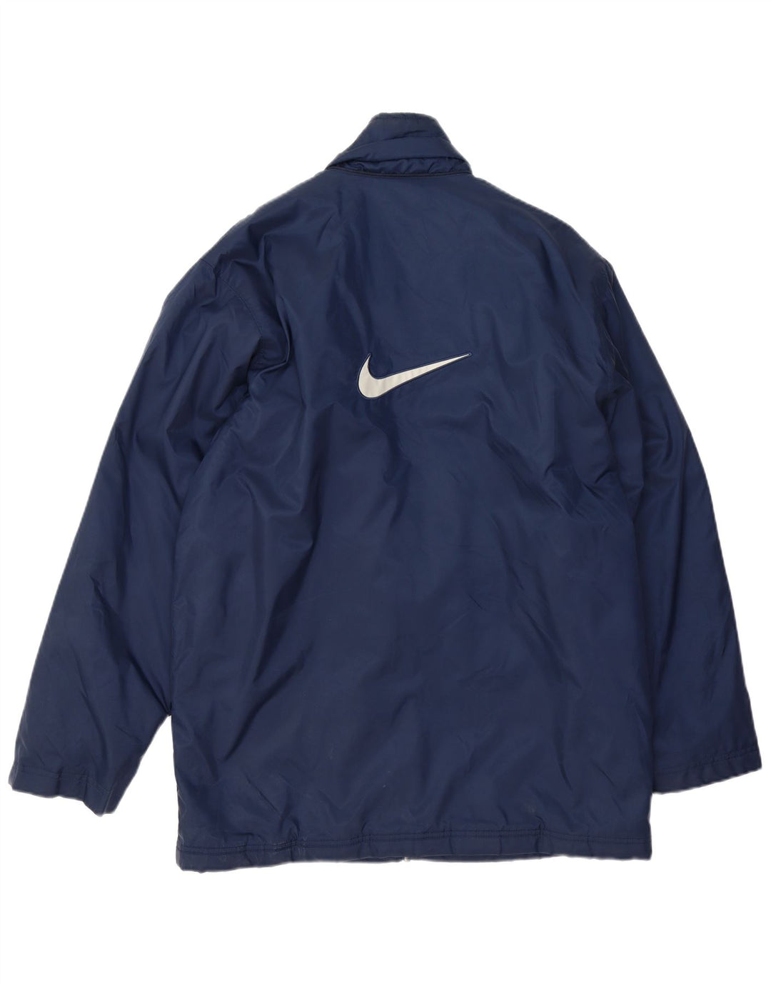 Giacca a vento grafica da uomo Nike UK 38/41 nylon blu navy medio