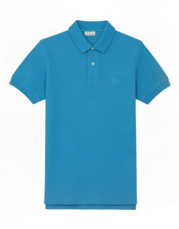 Polo Uomo Sergio Tacchini Piccola Blu Cotone