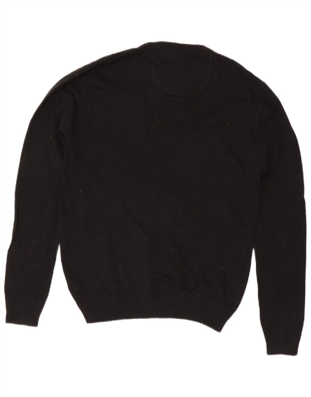 Maglione maglione girocollo da uomo slim fit Jack Wills in cotone nero medio