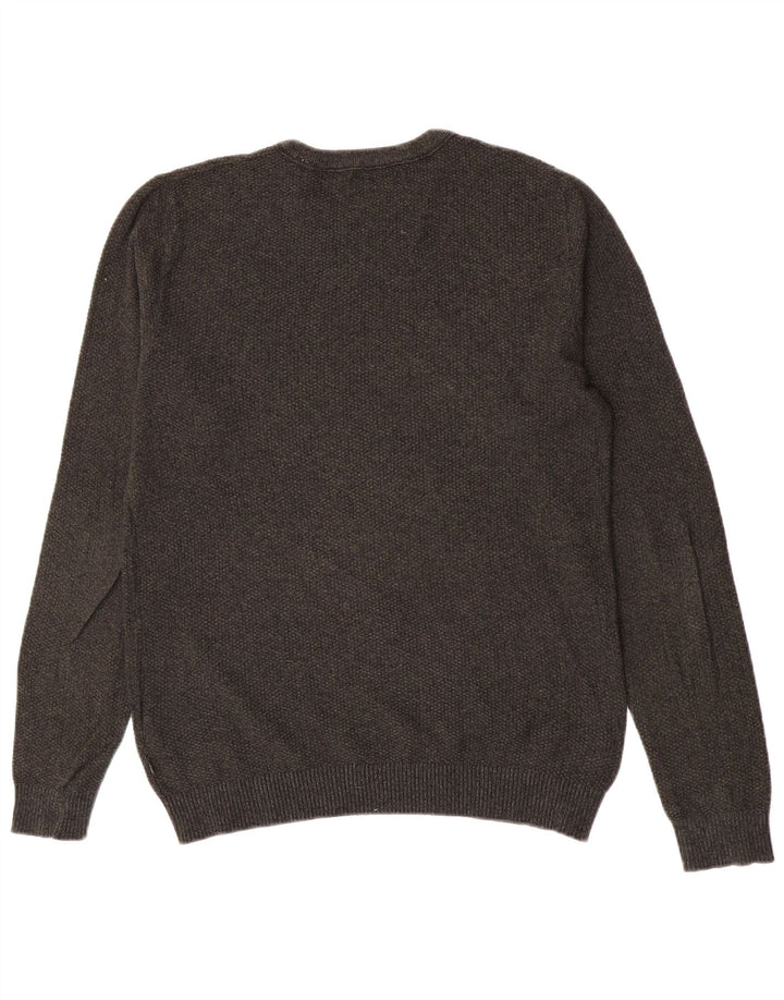 Maglione maglione girocollo da uomo Jack & Jones in cotone verde medio