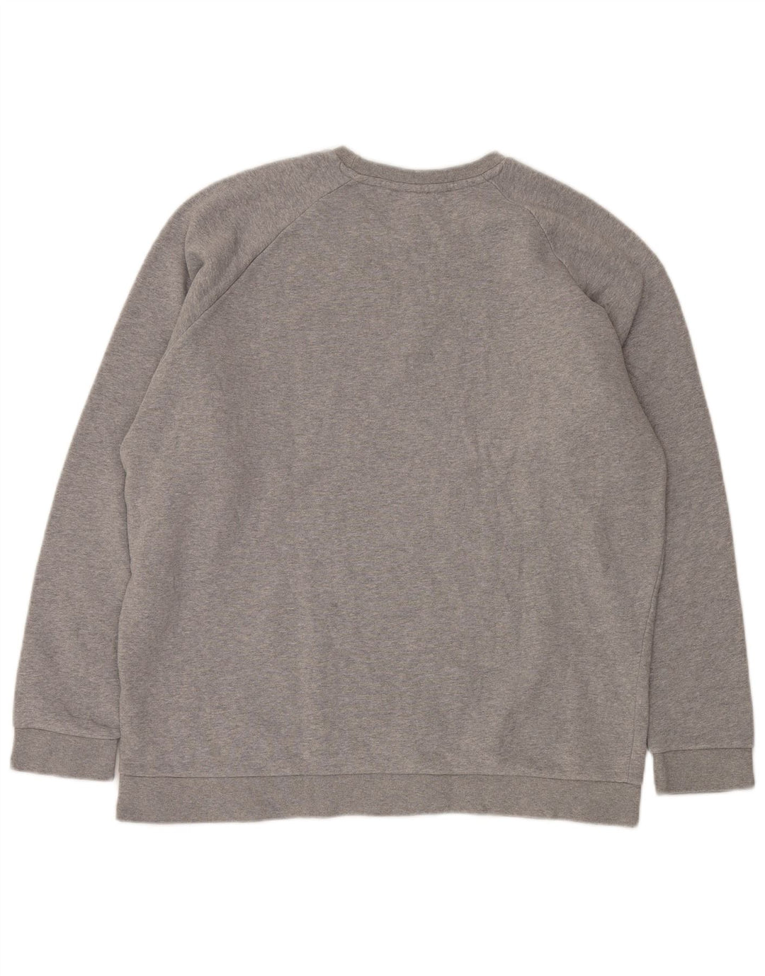 Felpa da uomo Adidas Jumper XL in cotone chiazzato grigio