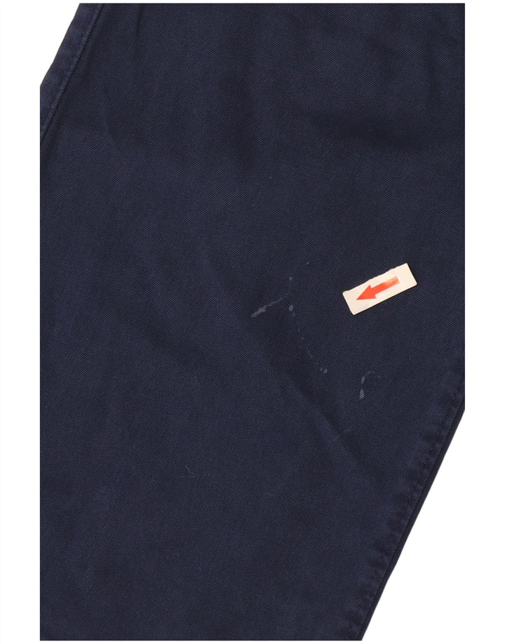 Pantaloni chino dritti da donna Tommy Hilfiger US 6 Medium W30 L25 Blu Navy