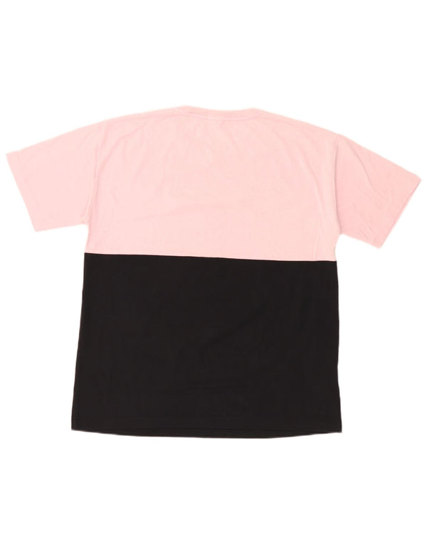 T-shirt grafica per ragazze Fred Perry Top 15-16 anni Colorblock multicolore