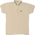 AUSTRALIAN L'ALPINA Mens Polo Shirt IT 50 Medium White Cotton Vintage AUSTRALIAN L'ALPINA and Second-Hand AUSTRALIAN L'ALPINA from Messina Hembry 
