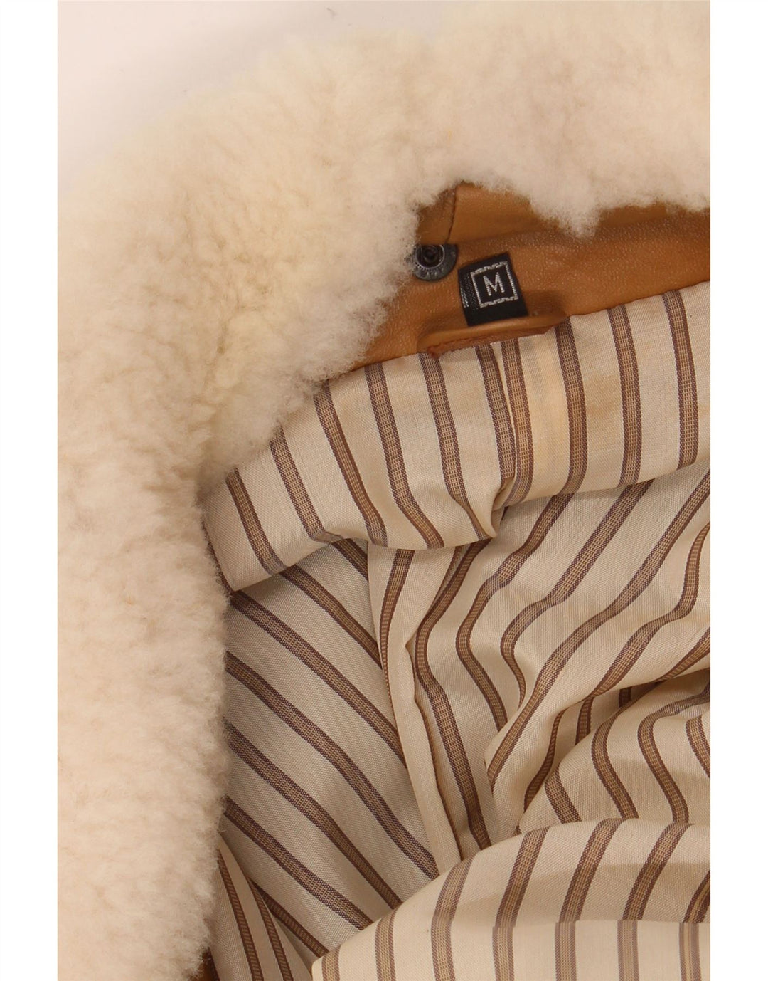 Giacca in pelle da uomo vestibilità ampia Pointers UK 38 Pelle marrone medio