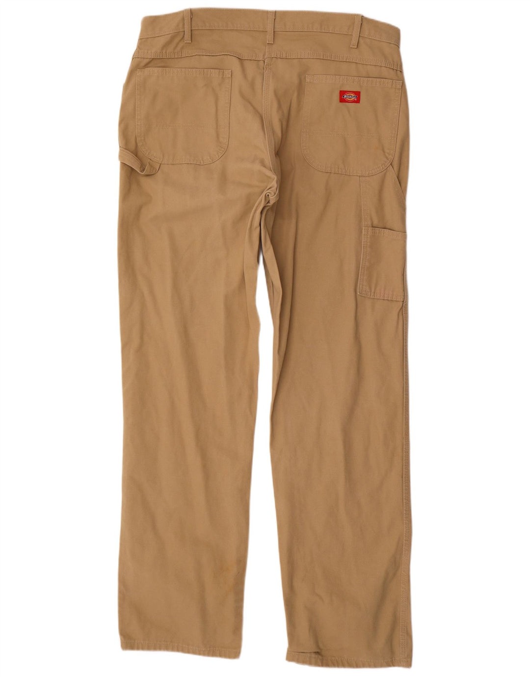 DICKIES Pantaloni cargo dritti da uomo W38 L36 Cotone beige
