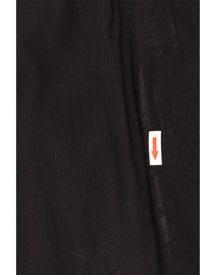Minigonna da donna Topshop UK 10 piccola W26 viscosa nera