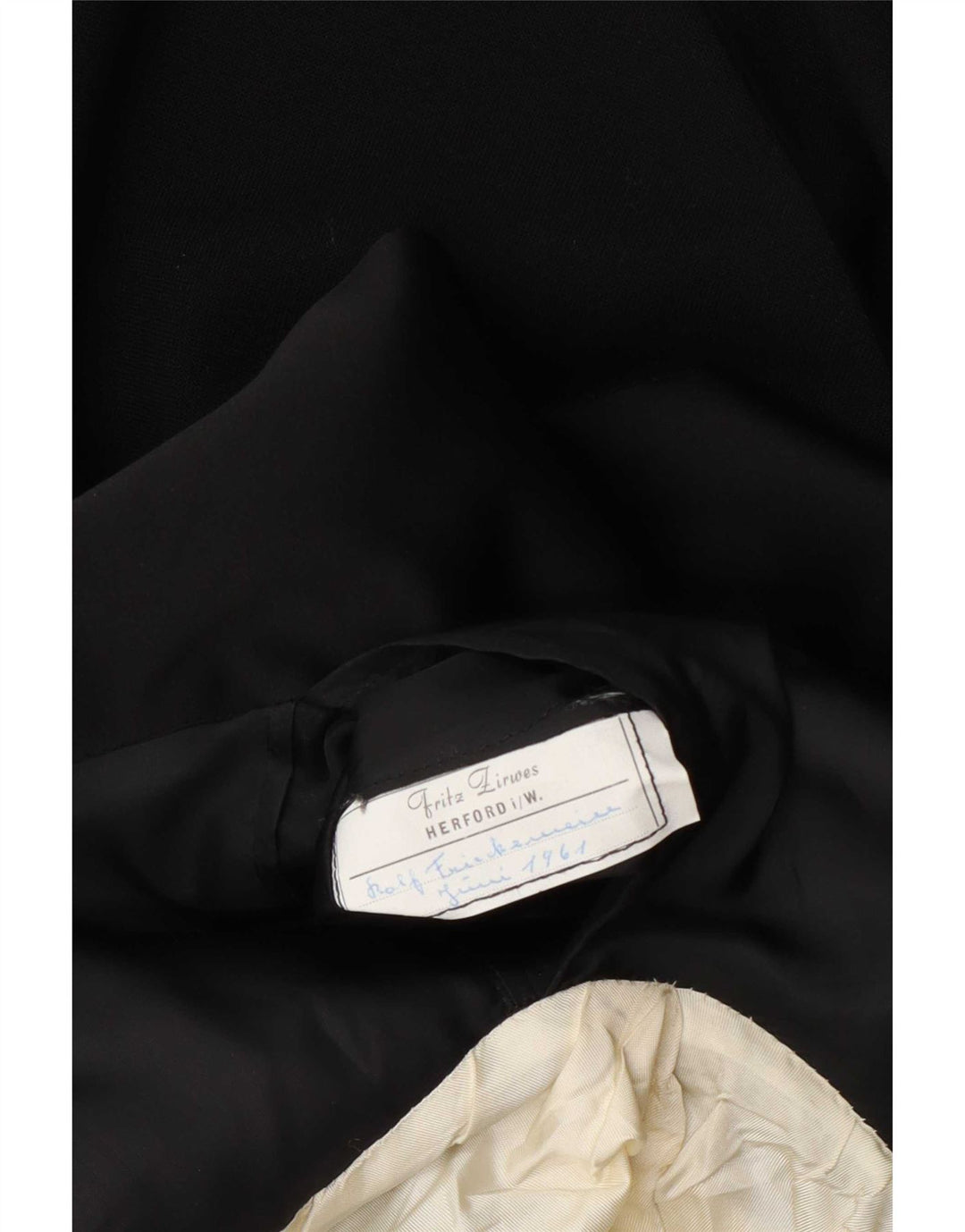 Giacca blazer frac da uomo vintage UK 36 piccola nera