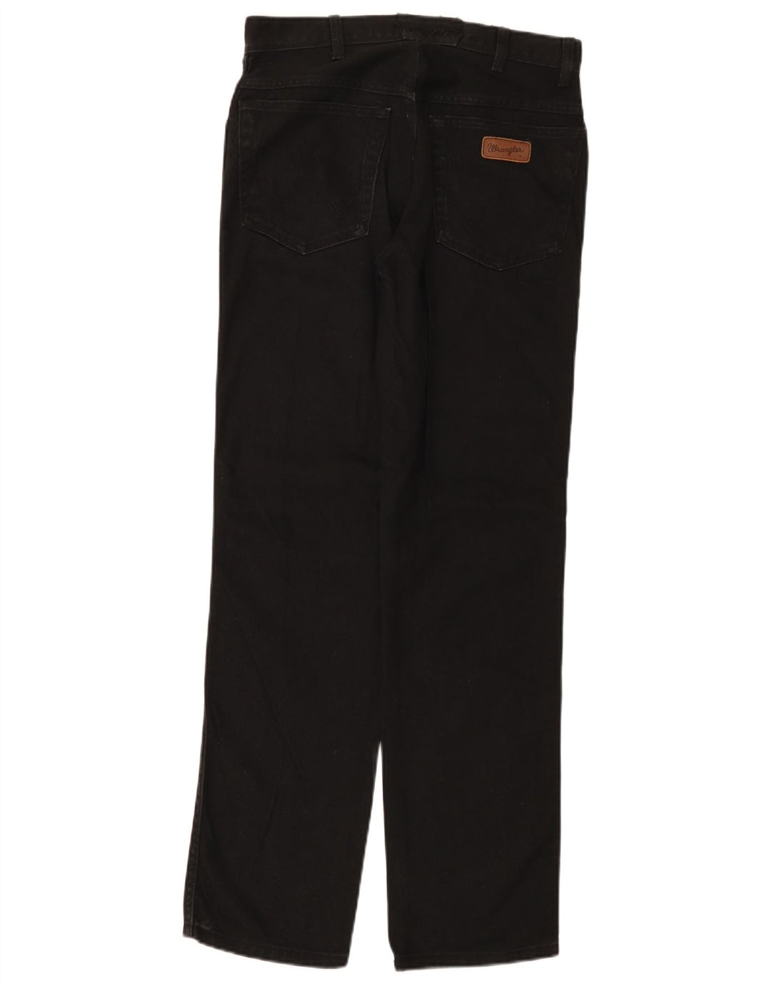 Jeans dritti da uomo Wrangler W30 L32 cotone nero