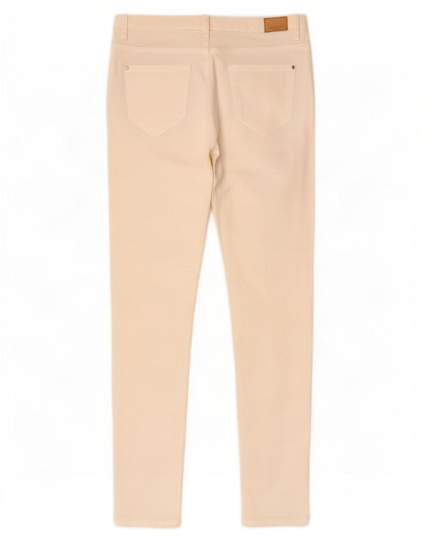 Jeans skinny da donna Zara EU 42 Large W32 L28 Beige