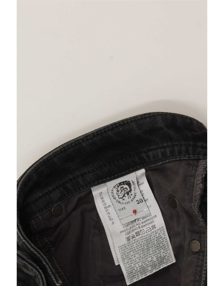 Jeans slim da uomo Diesel W30 L31 cotone nero