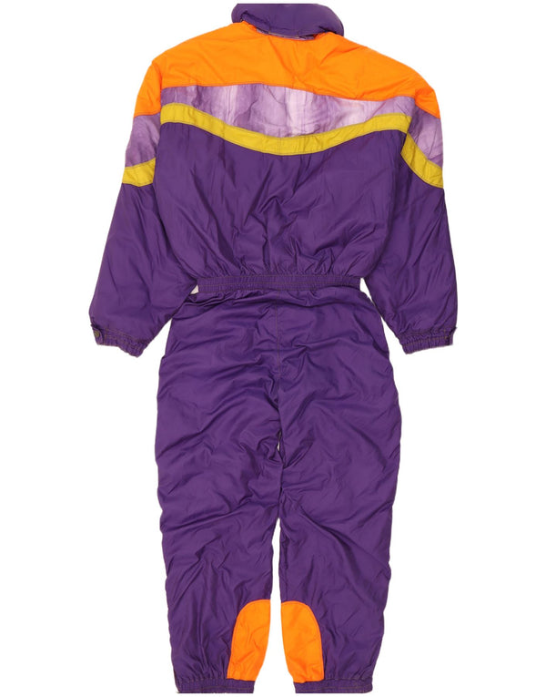 Tuta da sci da uomo con cappuccio Ellesse EU 50 Large Purple Colourblock