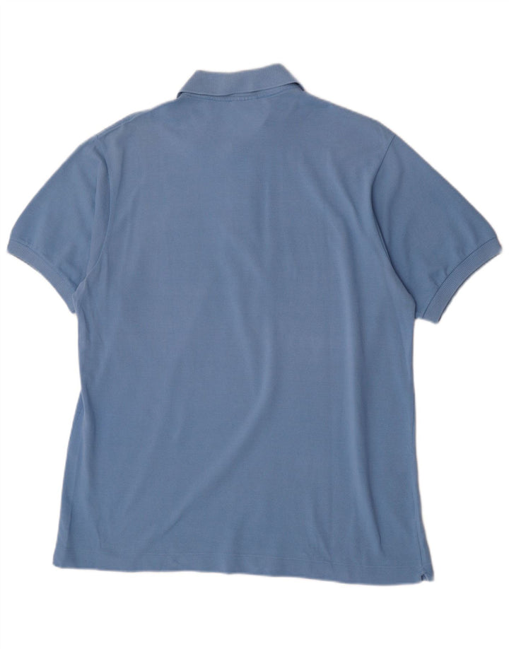 Polo da uomo Lacoste taglia 5 grande in cotone blu