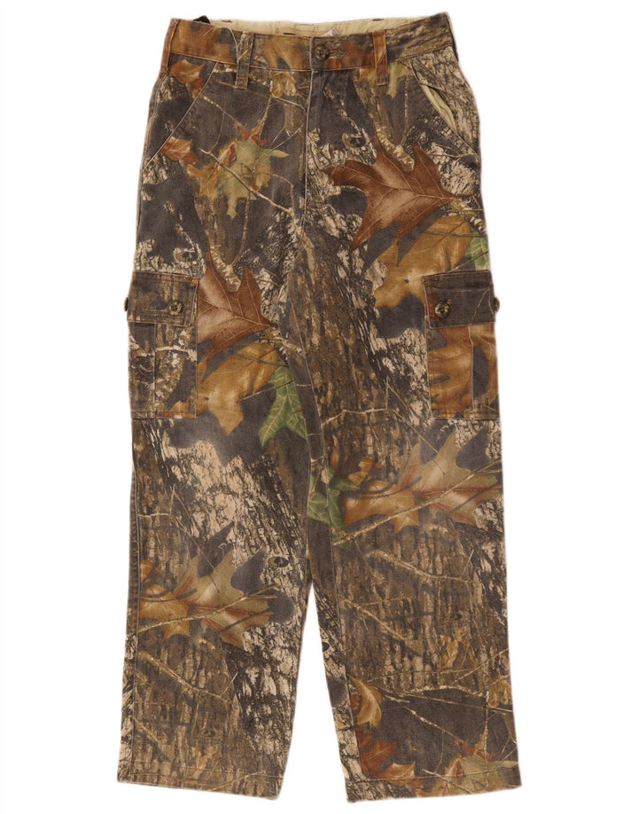 Pantaloni cargo da ragazzo Russell Athletic 10-11 anni W23 L25 Grigio medio