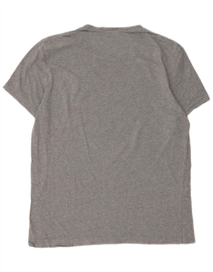 T-shirt da uomo Jack Wills Top grande in cotone grigio